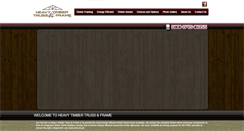 Desktop Screenshot of heavytimbers.com